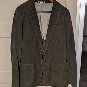 Green club Monaco green corduroy blazer